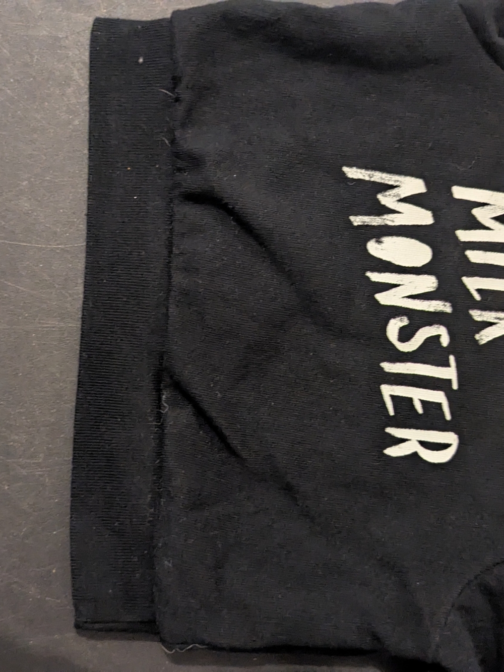 Cat & Jack Black  Top Milk Monster Great For Halloween 🎃
